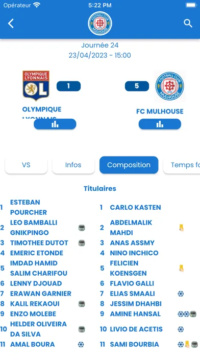 Zrzuty ekranu FC Mulhouse