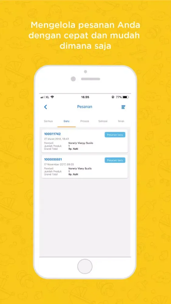 GoApotik Seller App Screenshots