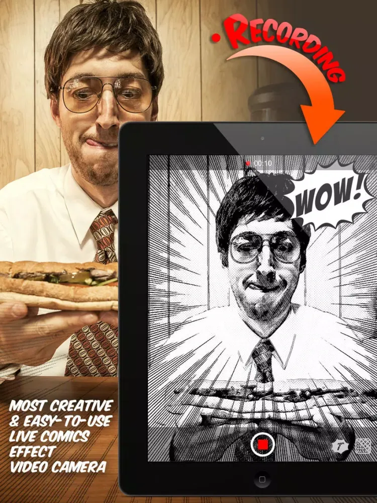 Скриншоты Comic Filmmaker Pro iPad 