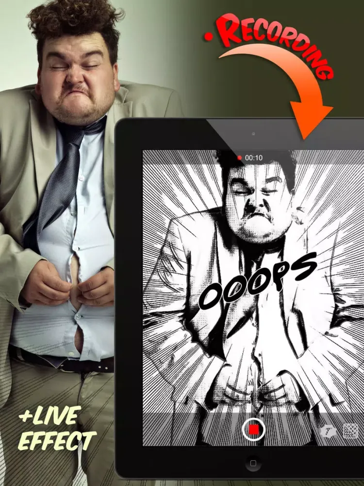 Скриншоты Comic Filmmaker Pro iPad 