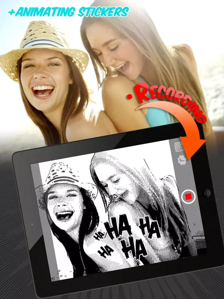 Скриншоты Comic Filmmaker Pro iPad 