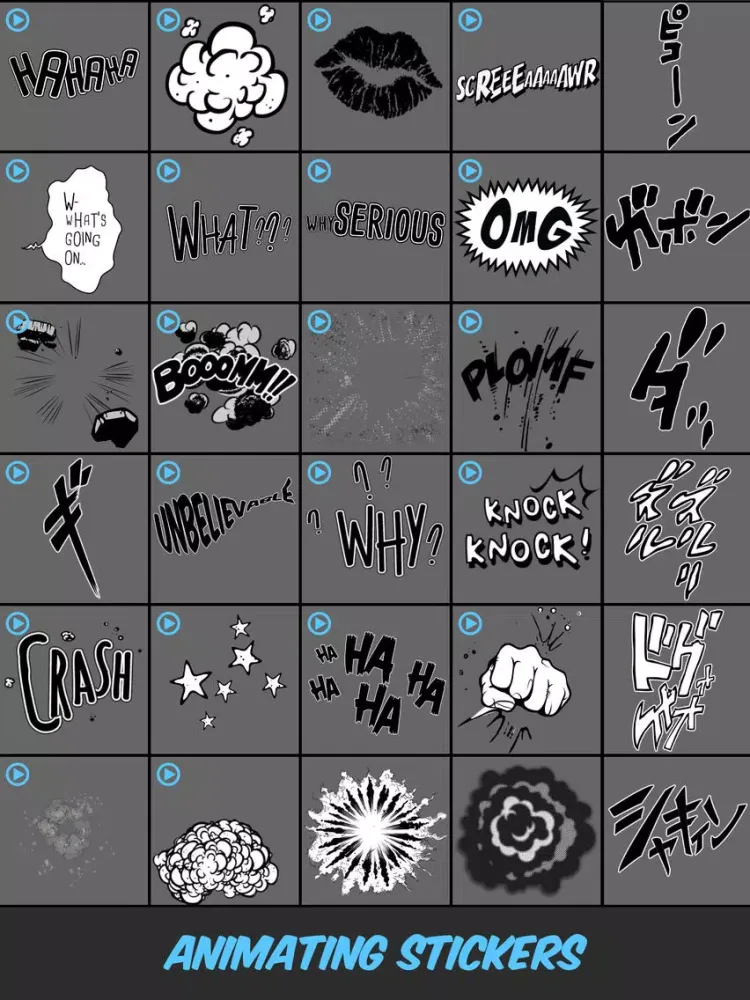 Скриншоты Comic Filmmaker Pro iPad 