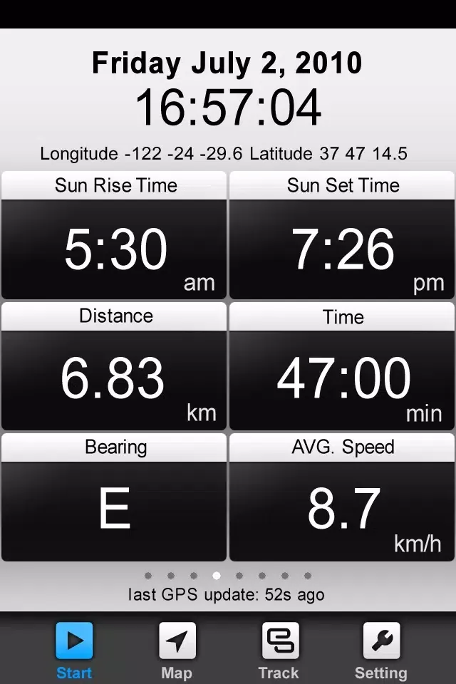 Capturas de pantalla de Track GPS Pro