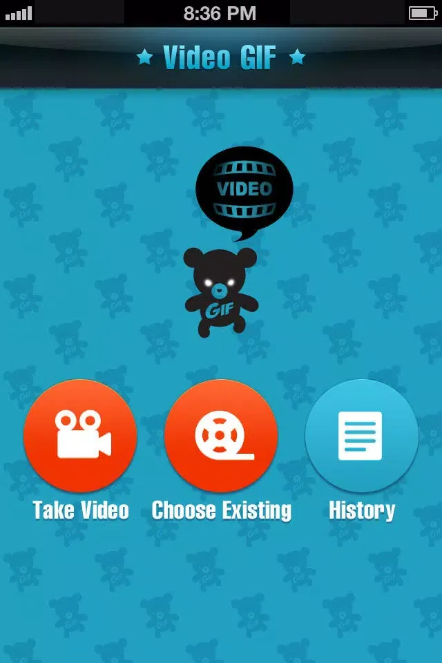 Capturas de tela do Live GIF Video free