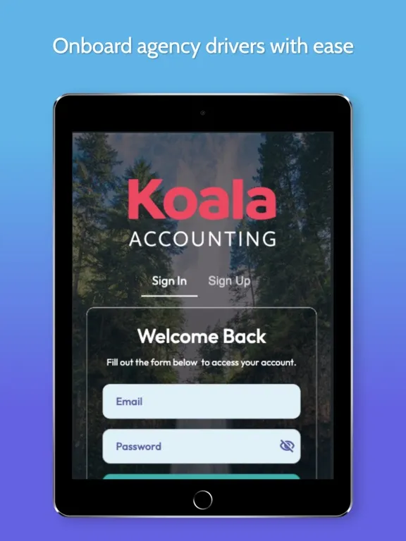 Koala Accounting iPad 应用截图