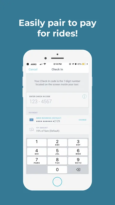 صور Arro - Taxi App