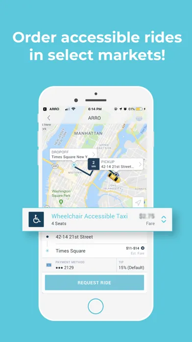 صور Arro - Taxi App
