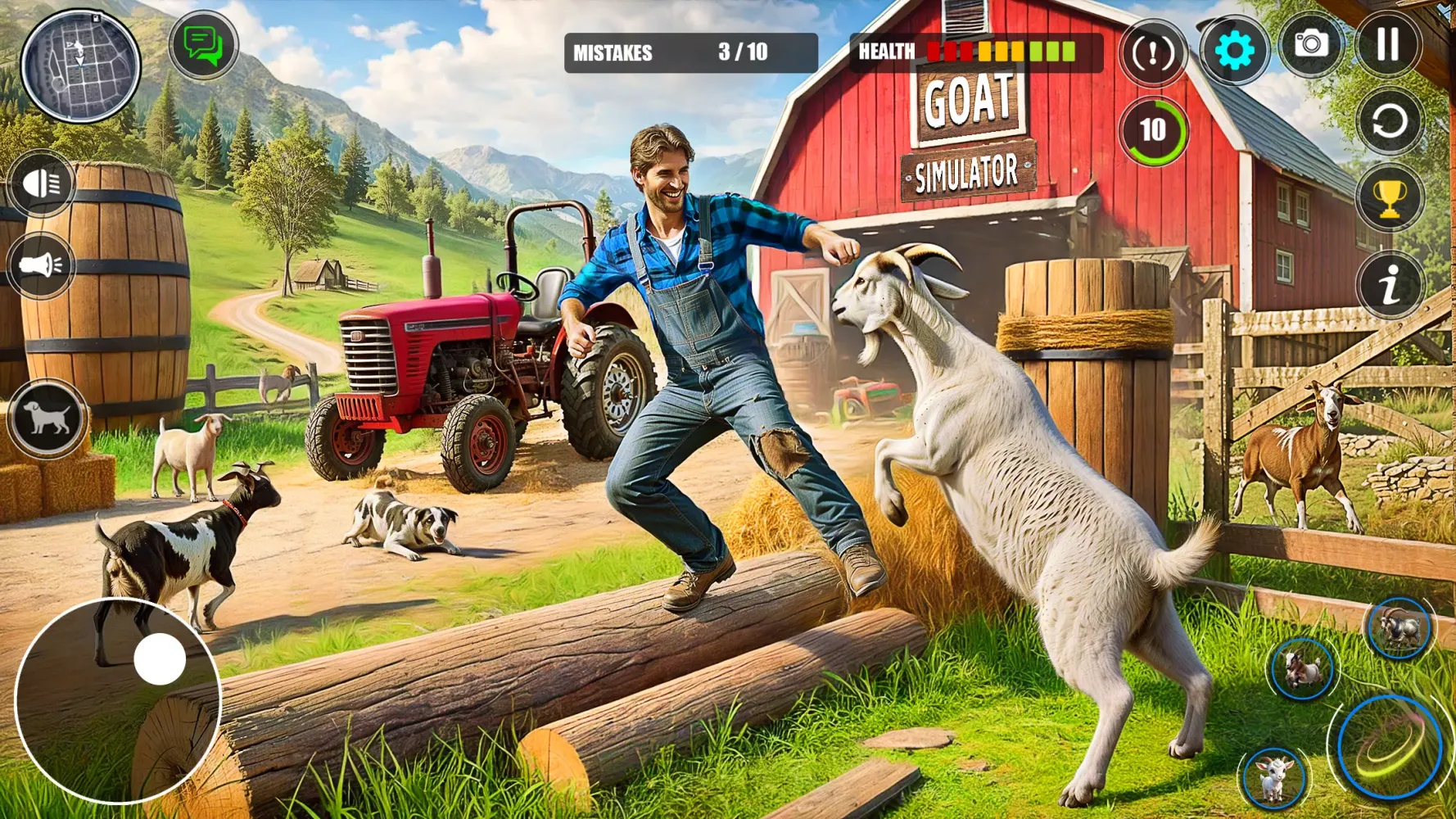 Goat Family Fun Simulator 3D Screenshots