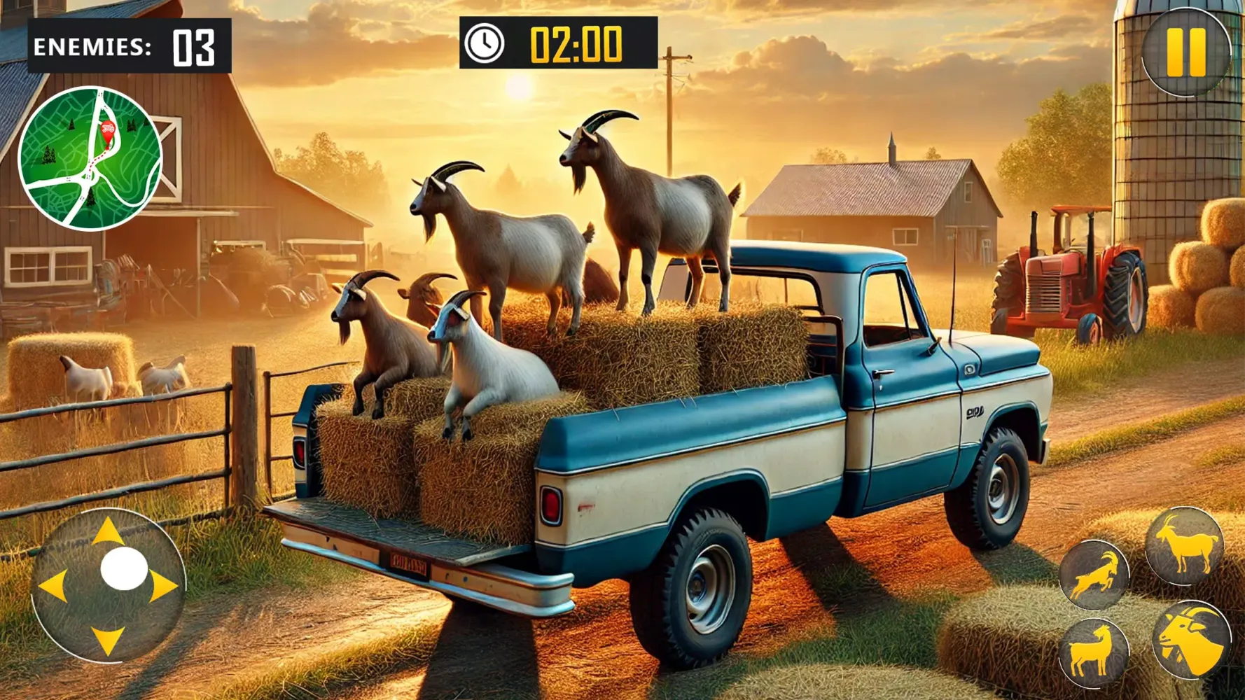 Goat Family Fun Simulator 3D Screenshots