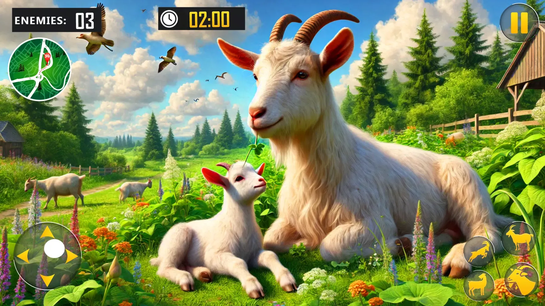 Goat Family Fun Simulator 3D Screenshots