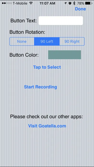 Screenshot di iSpeak Button