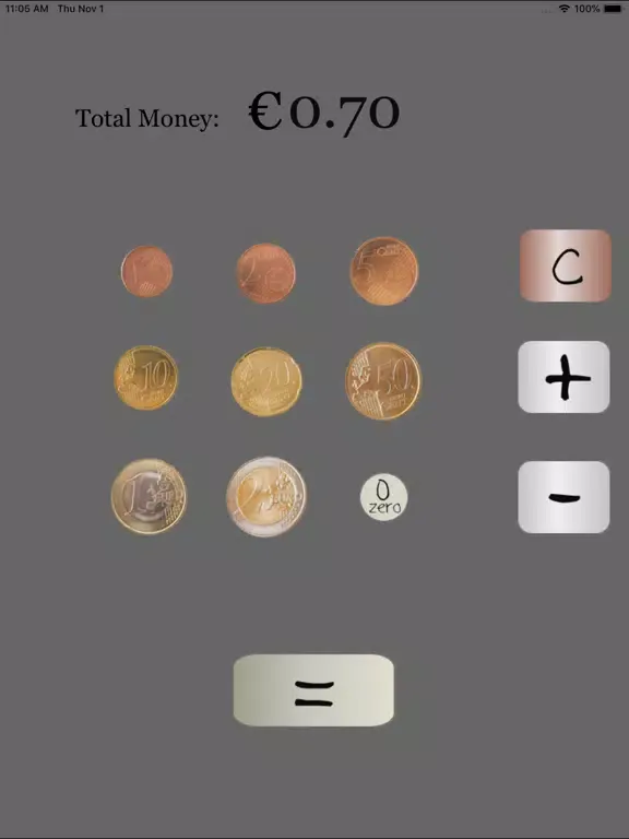 Captures d'écran de Euro Coin Calculator iPad 