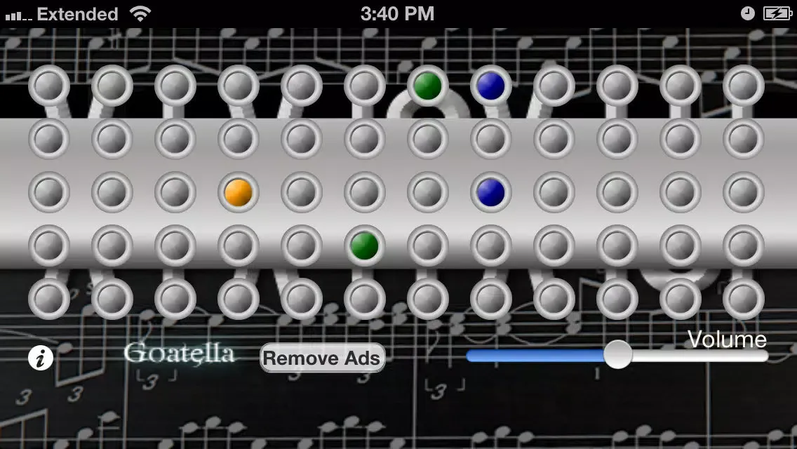 Flute Dots سکرین شاٹس