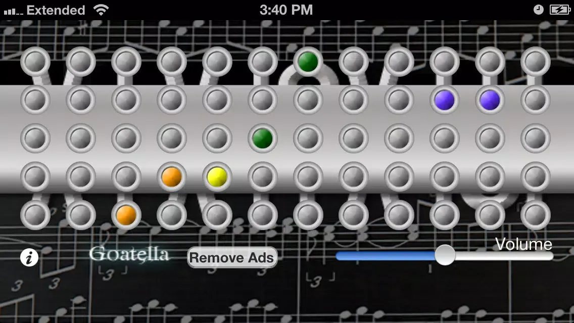 Flute Dots سکرین شاٹس