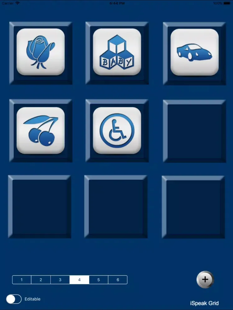 Скриншоты iSpeak Grid iPad 