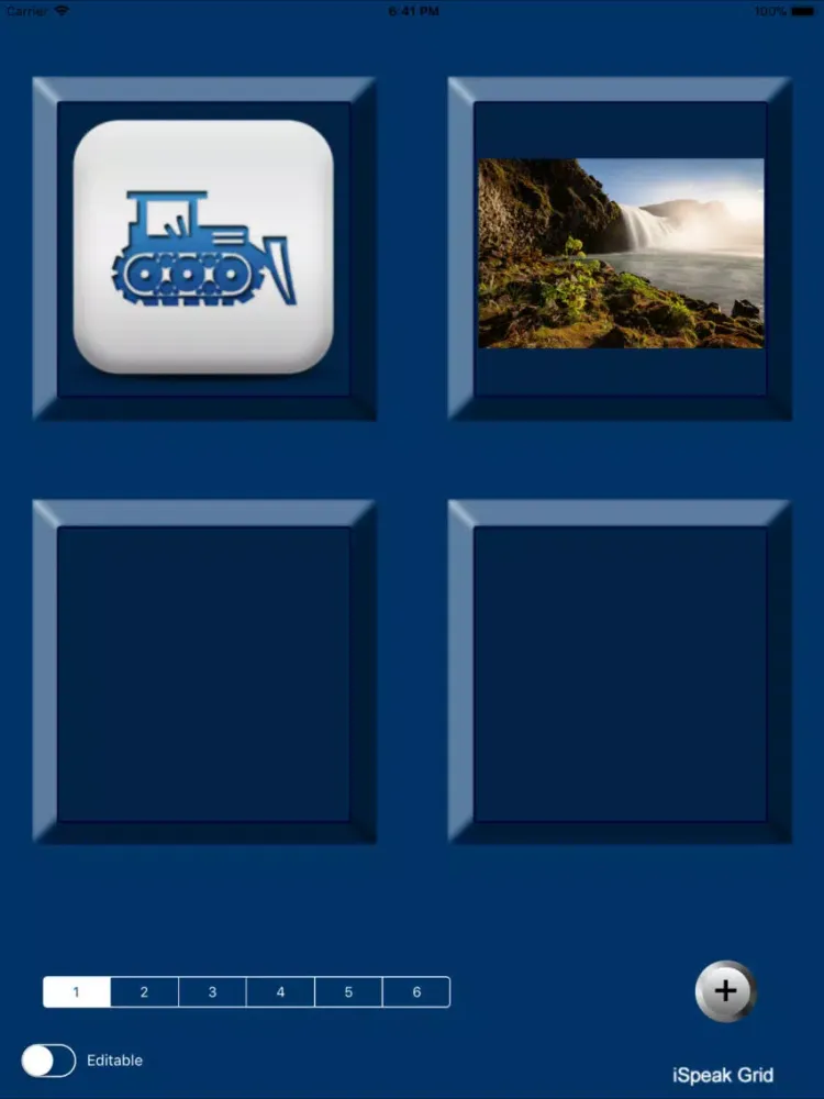 Скриншоты iSpeak Grid iPad 