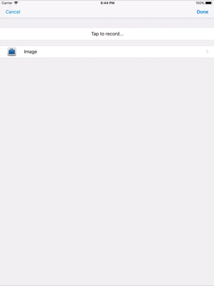Скриншоты iSpeak Grid iPad 