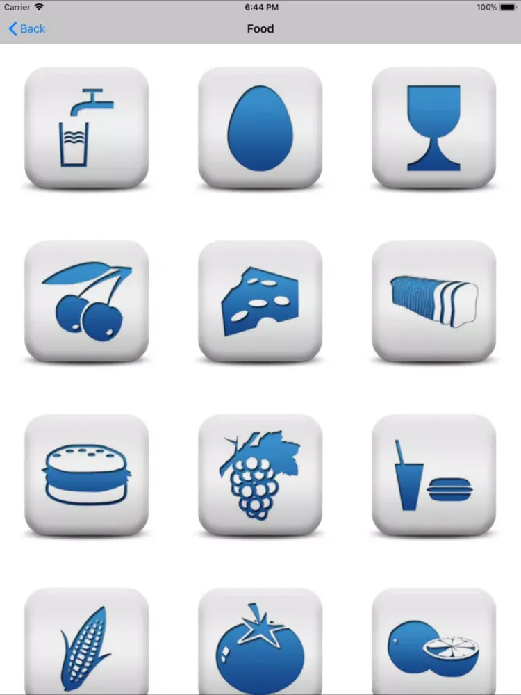 Скриншоты iSpeak Grid iPad 