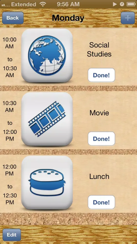 iVisual Schedule स्क्रीनशॉट