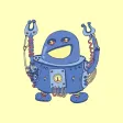Robot Sticker Set Robot Sticker Set