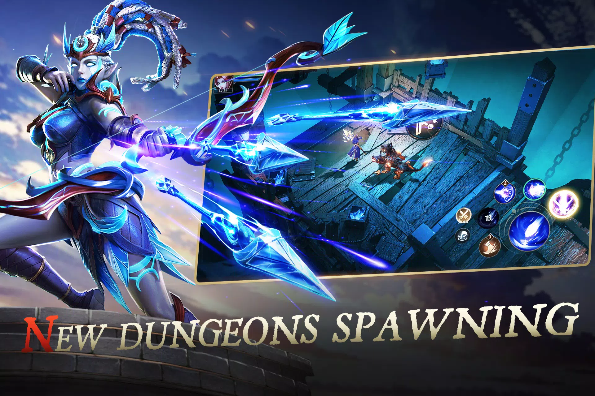 Dungeon Hunter 6: Awakeningภาพหน้าจอของแอป1