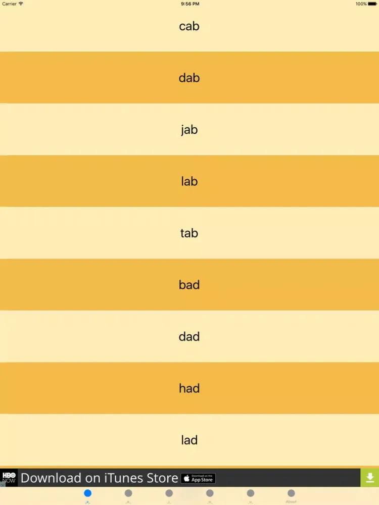 CVC Words to Help Kids Read iPad 應用截圖