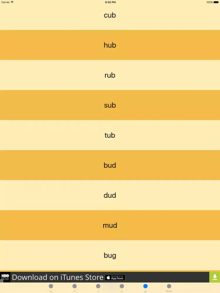 CVC Words to Help Kids Read iPad 應用截圖