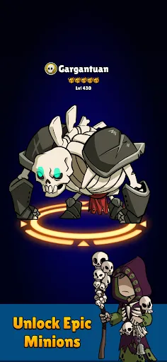 Tangkapan skrin Idle Necromancer: AFK Tap Hero