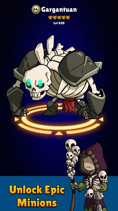 Capturas de pantalla de Idle Necromancer: AFK Tap Hero
