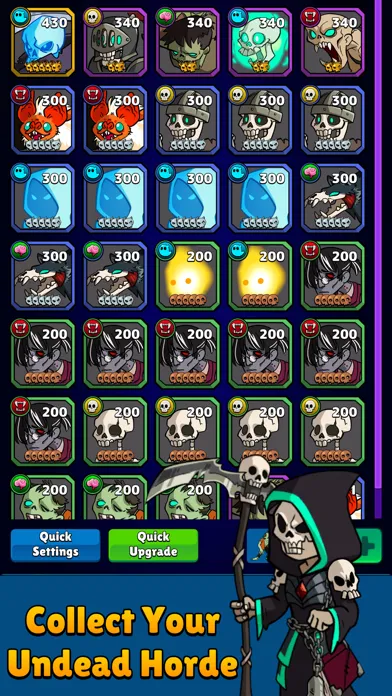 Capturas de pantalla de Idle Necromancer: AFK Tap Hero