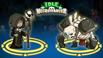 Capturas de pantalla de Idle Necromancer: AFK Tap Hero