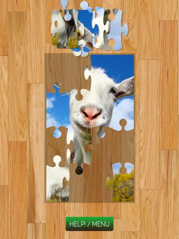 Goats Jigsaw Puzzles Games iPad  स्क्रीनशॉट