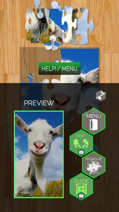 Goats Jigsaw Puzzles Games स्क्रीनशॉट