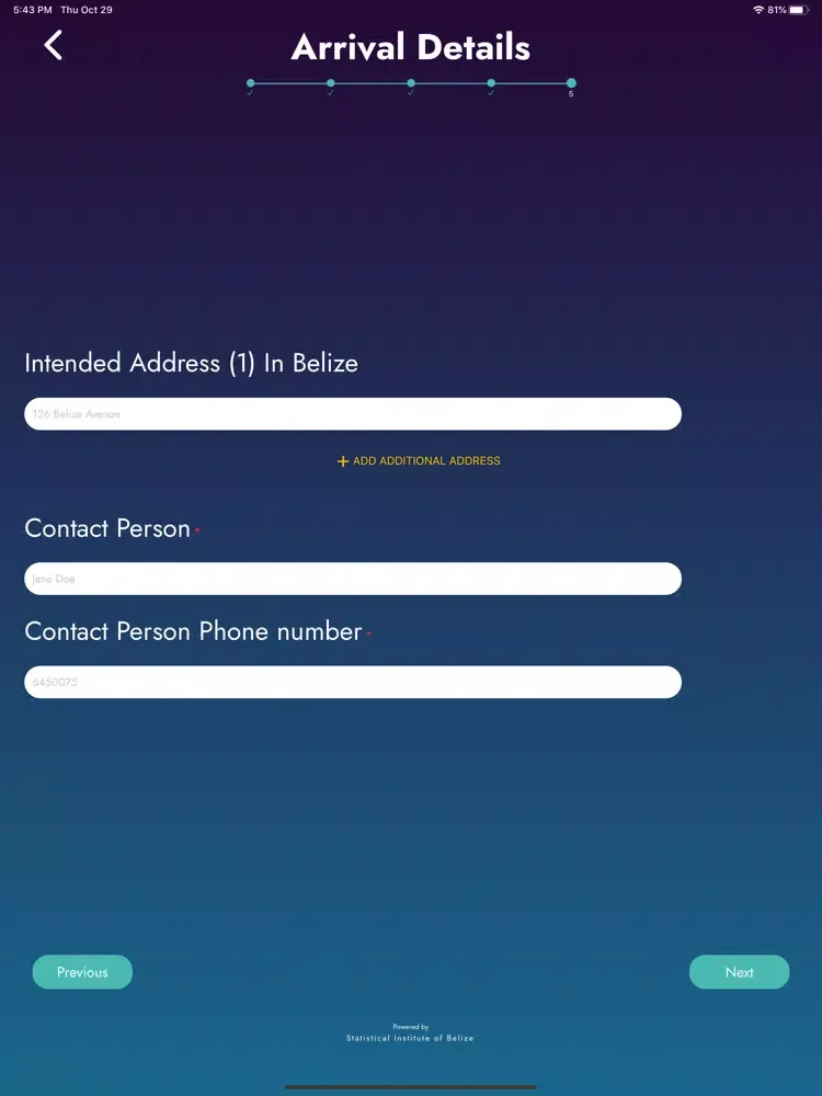 Belize Travel Health iPad 应用截图
