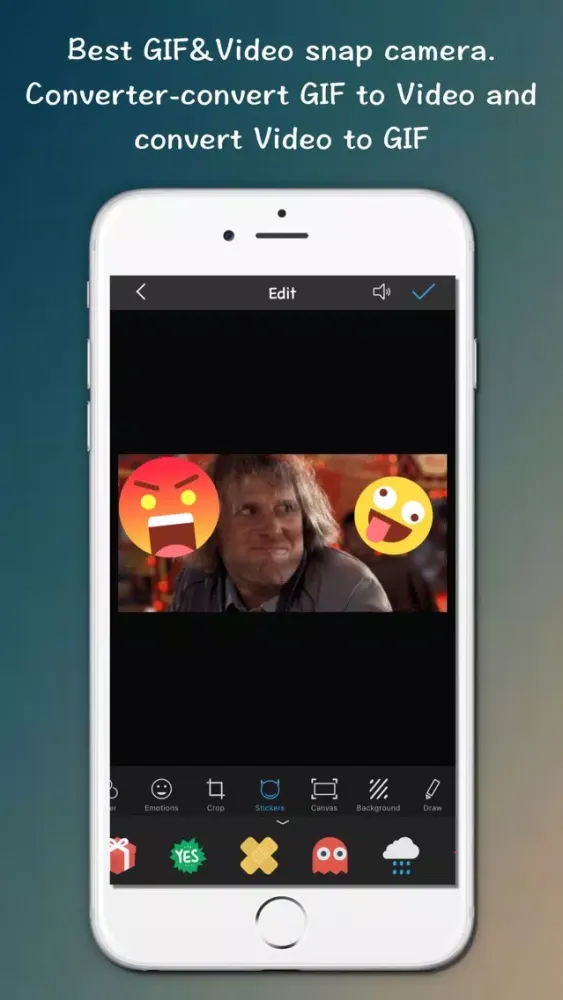 Zrzuty ekranu Gif Maker Editor - Edit Video live photo to GIF