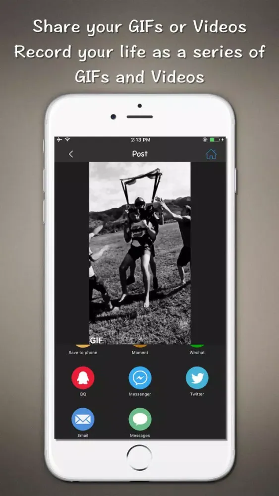 Zrzuty ekranu Gif Maker Editor - Edit Video live photo to GIF