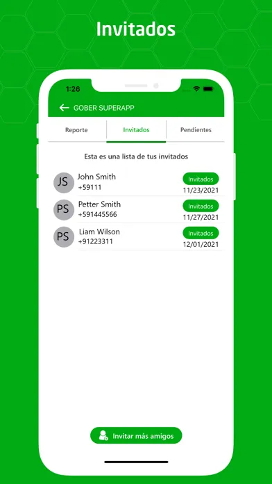 Captures d'écran de gober Superapp
