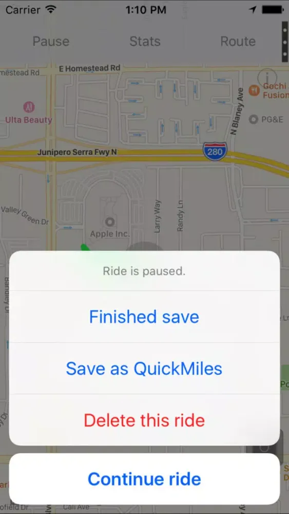 Go Bike Trip - Bicycle Log سکرین شاٹس