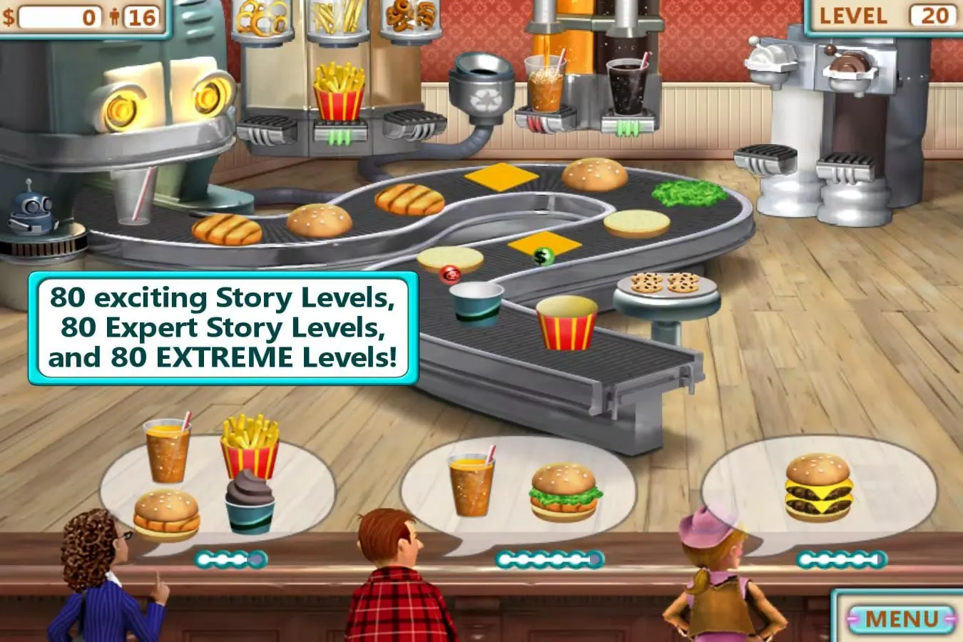 ภาพหน้าจอของ Burger Shop