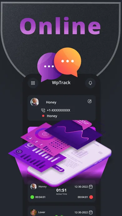 WpTrack | Online Seen Tracker 스크린샷