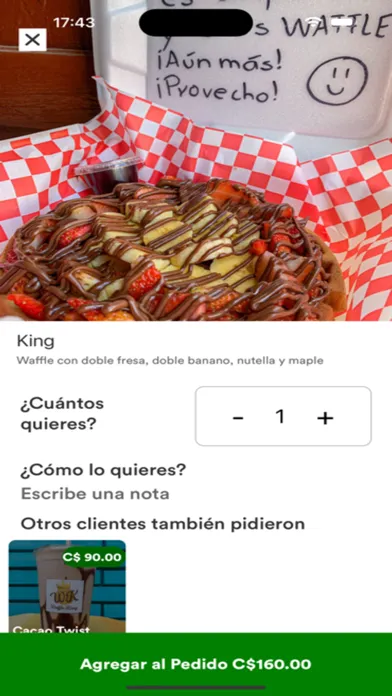 Screenshot di UVeloz: Pedidos Online