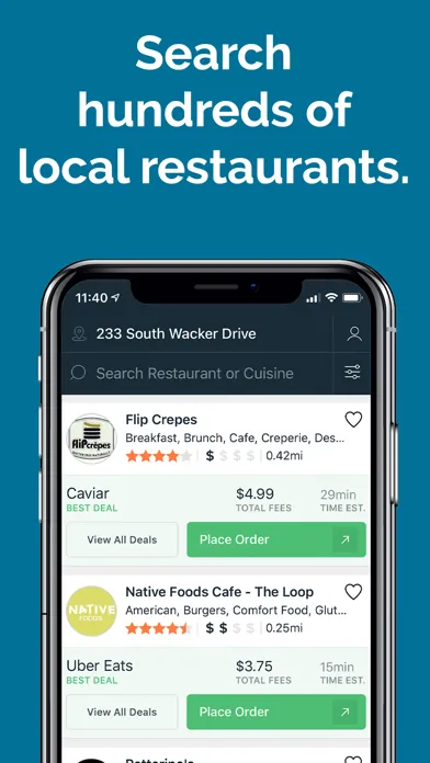 FoodBoss - Food Delivery應用截圖
