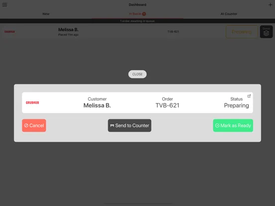 Tangkapan layar Boxie Admin iPad 