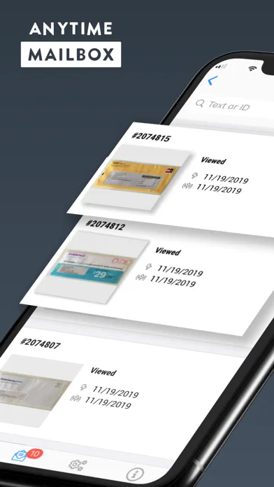 Captures d'écran de Anytime Mailbox Renter