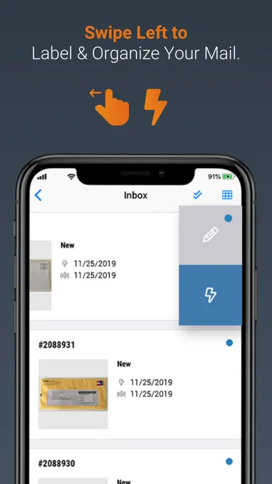 Captures d'écran de Anytime Mailbox Renter