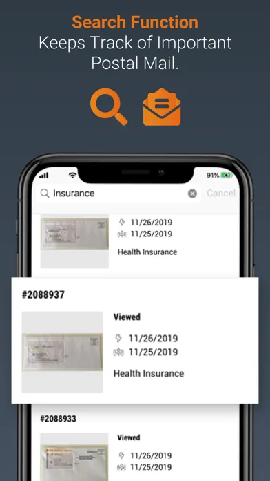Captures d'écran de Anytime Mailbox Renter