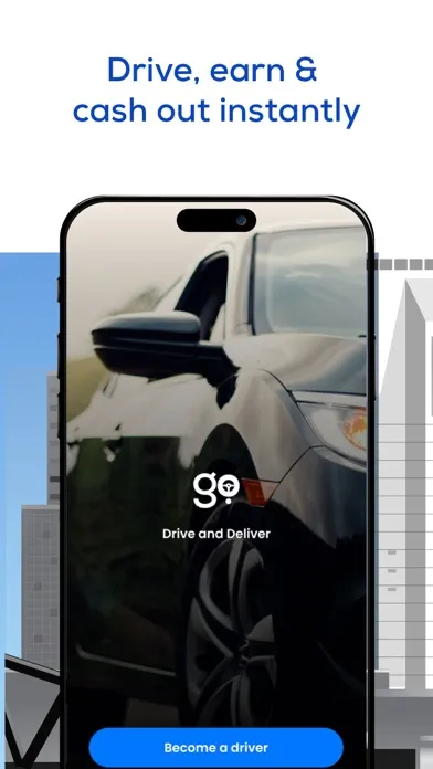 Go Driver: Drive Deliver Earn應用截圖