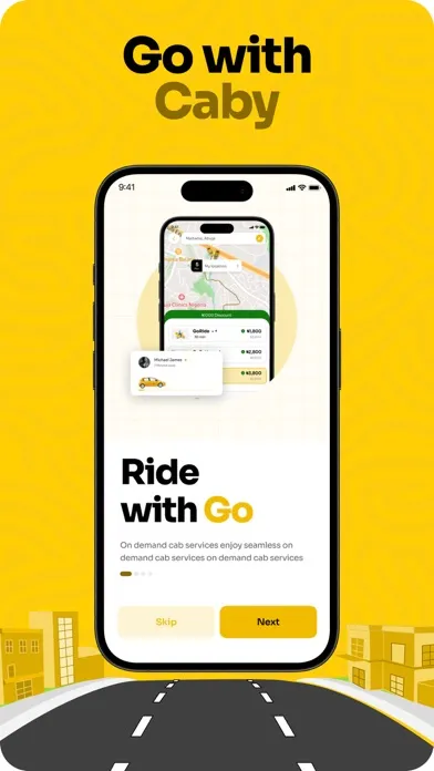 Zrzuty ekranu GoCaby - Ride Delivery Grocery
