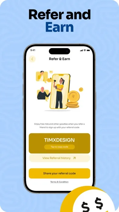Zrzuty ekranu GoCaby - Ride Delivery Grocery