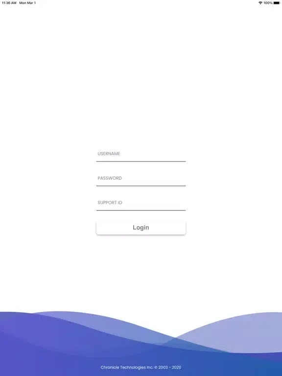 Chronicle for Job Management iPad  स्क्रीनशॉट